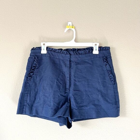 J. Crew Pants - J. Crew Navy Linen Blend Shorts